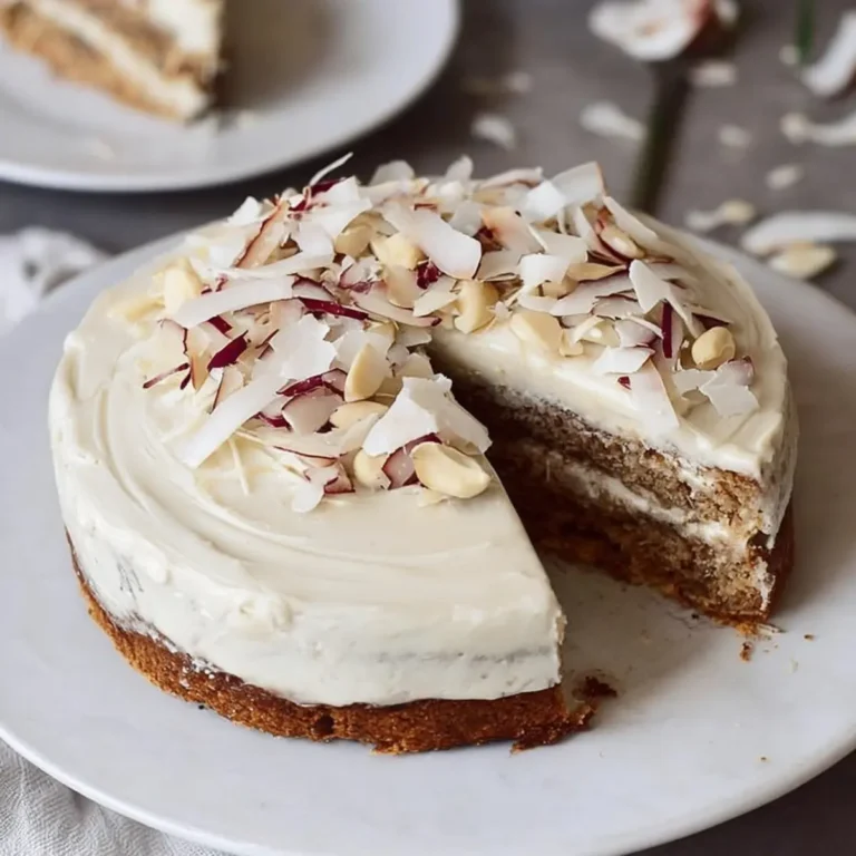 Veganer Kokoskuchen