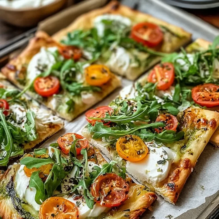 Vegetarische Flammkuchen