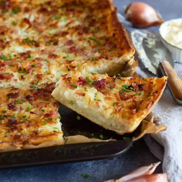 Zwiebelkuchen vom Blech
