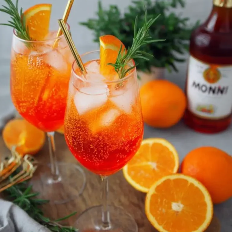 Alkoholfreier Aperol Spritz
