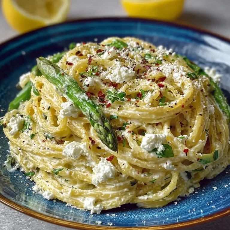 Cremige Zitrone Feta Pasta