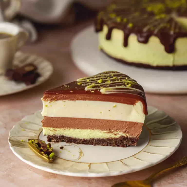 Dubai Schokoladen Cheesecake ohne Backen