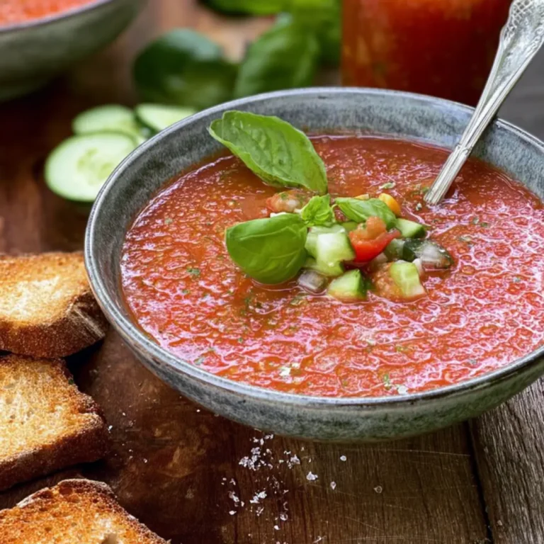 Eisgekühlte Gazpacho
