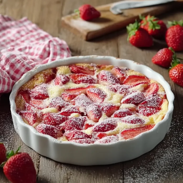 Erdbeer Clafoutis