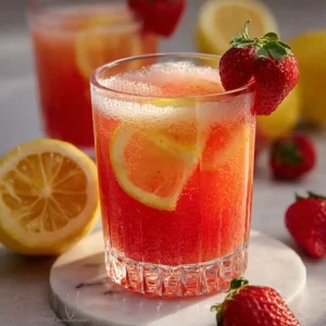 Erdbeer Zitronen Limonade