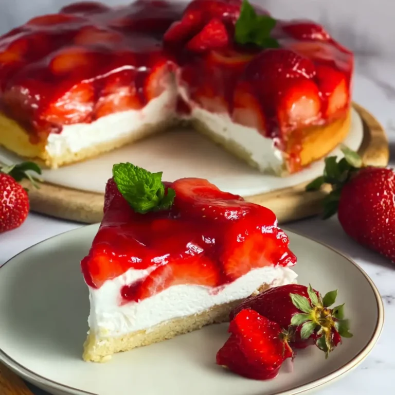 Erdbeerkuchen mit Mascarpone Creme