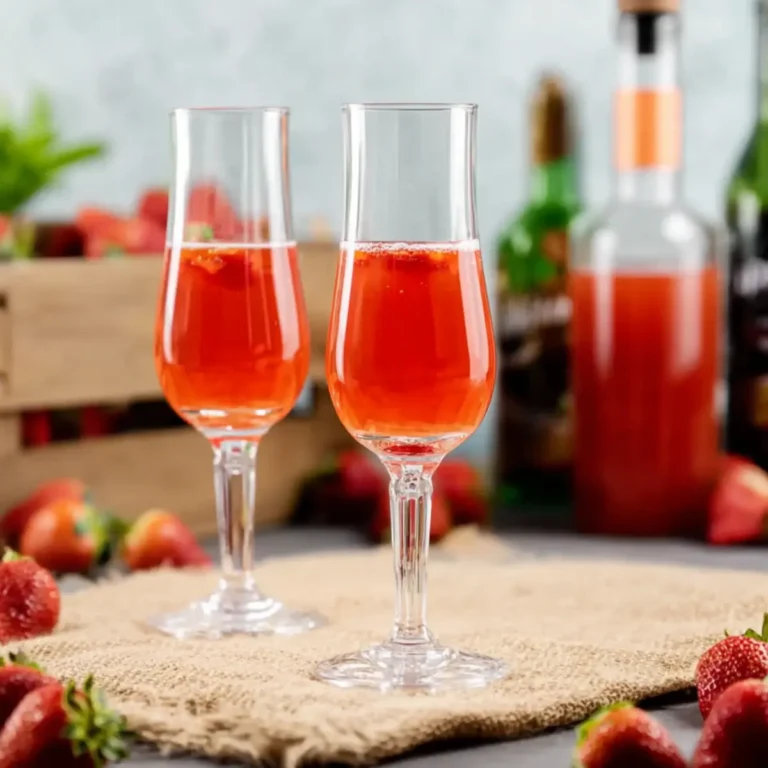 Erdbeerlikör mit Rum