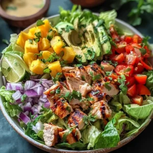 Hawaiianischer Hähnchensalat