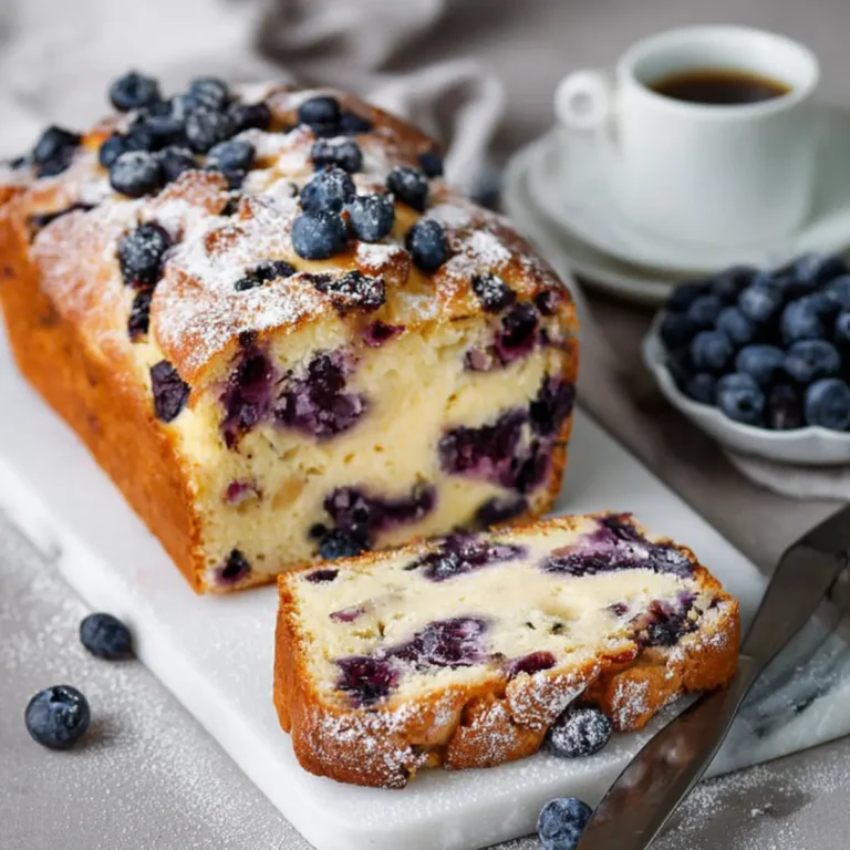 Heidelbeerkuchen mit Joghurt