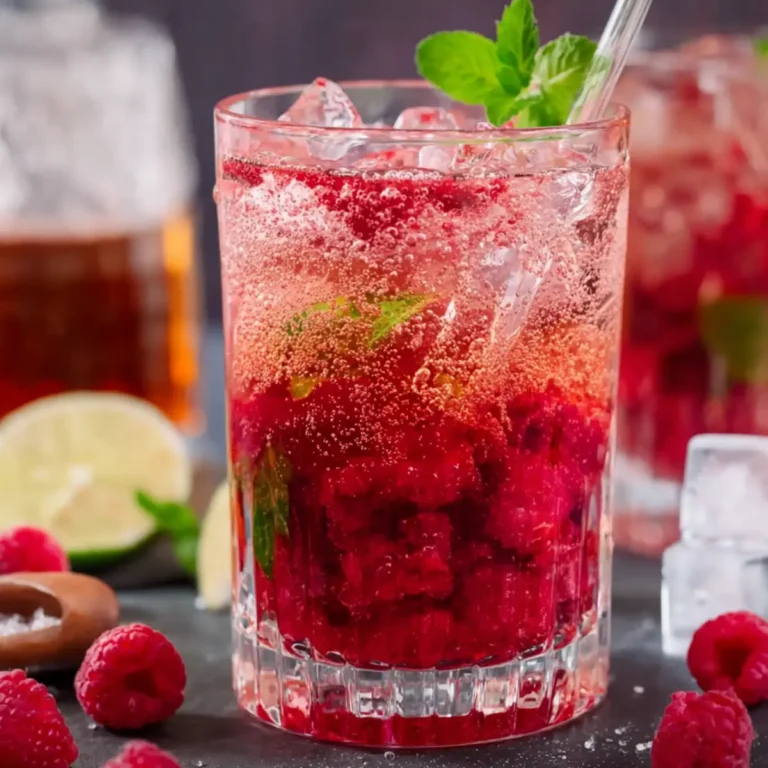 Himbeer Mojito Cocktail