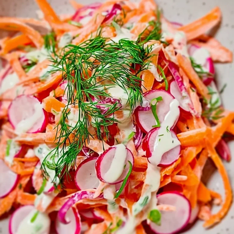 Karotten Radieschen Salat
