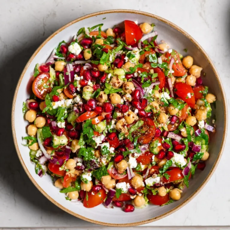 Kichererbsensalat orientalisch