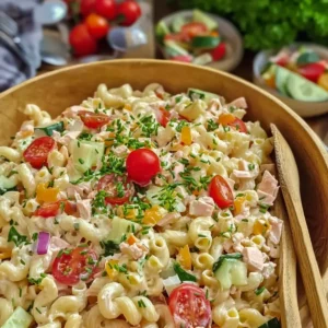 Klassischer Nudelsalat