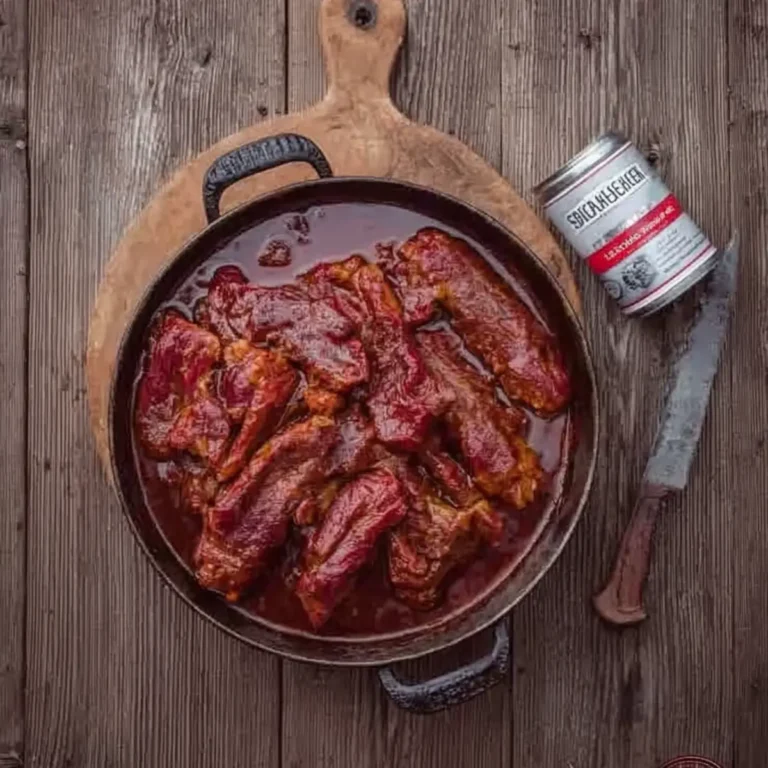 Klassisches Schichtfleisch