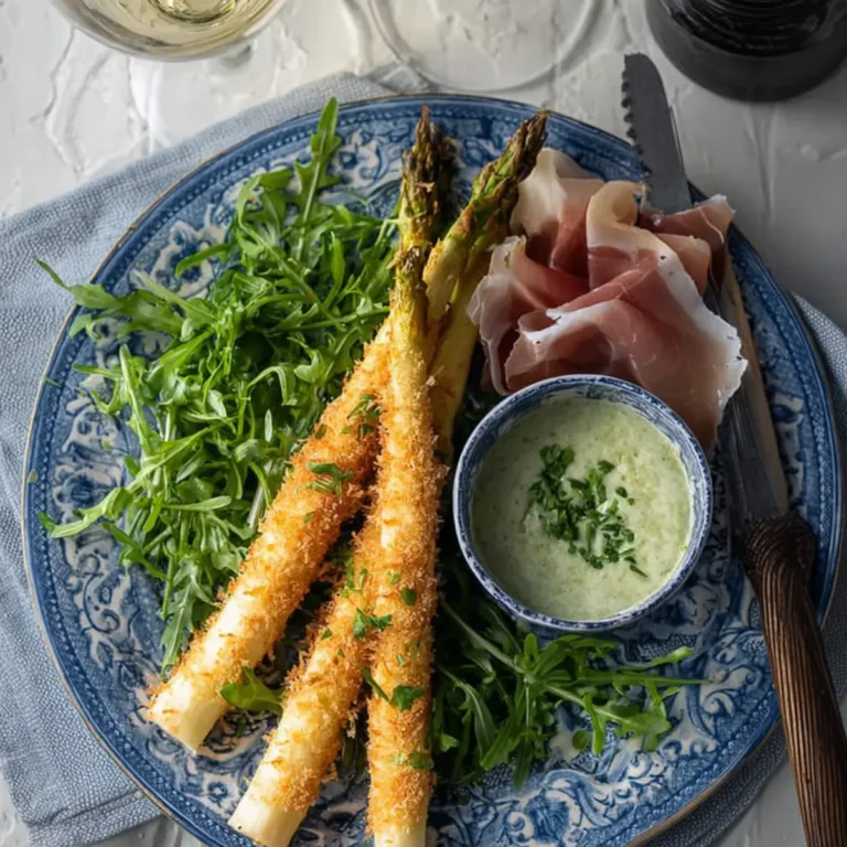Knuspriger Parmesan Spargel aus dem Ofen