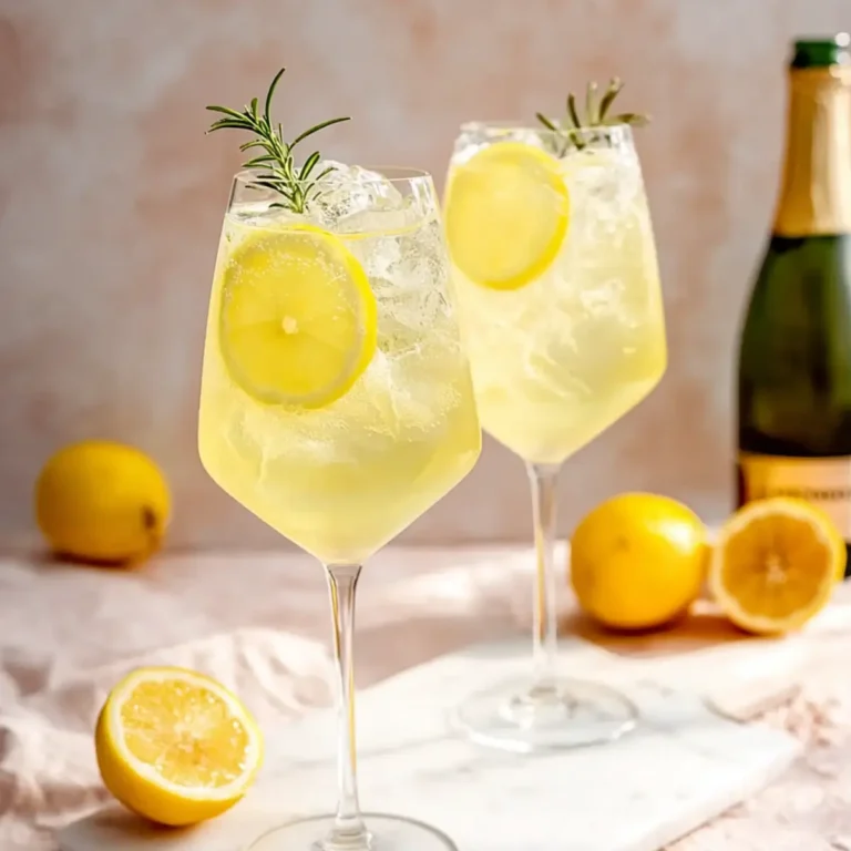 Limoncello Spritz mit Prosecco