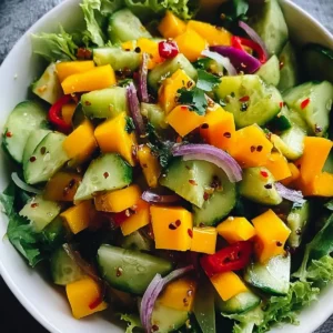 Mango Gurken Salat