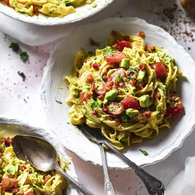 Pasta à la Guacamole
