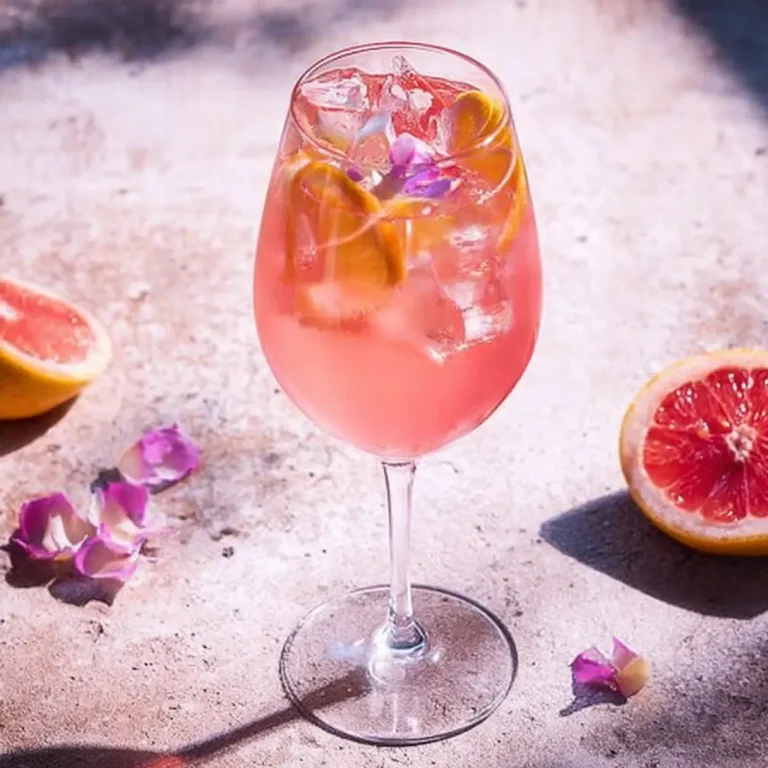 Pink Spritz mit Bitter Lemon