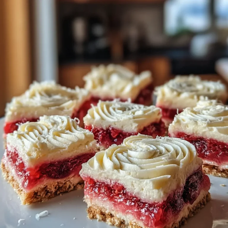 Rhabarber Bars mit Frischkäse
