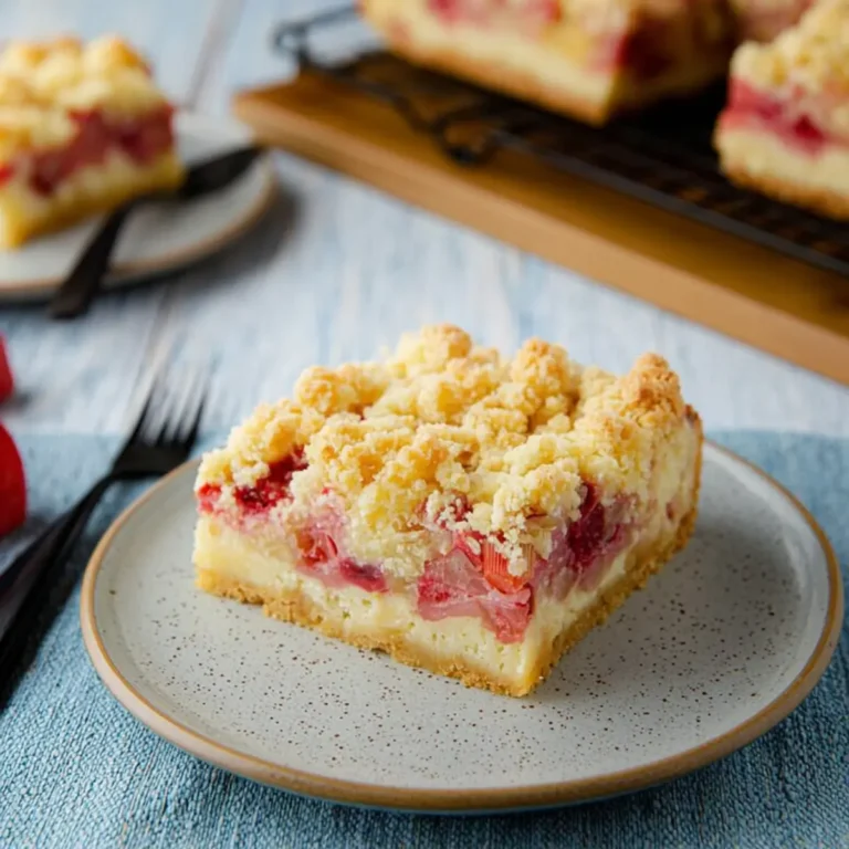 Rhabarber Quarkkuchen