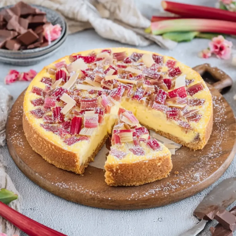 Rhabarber Schmand Kuchen
