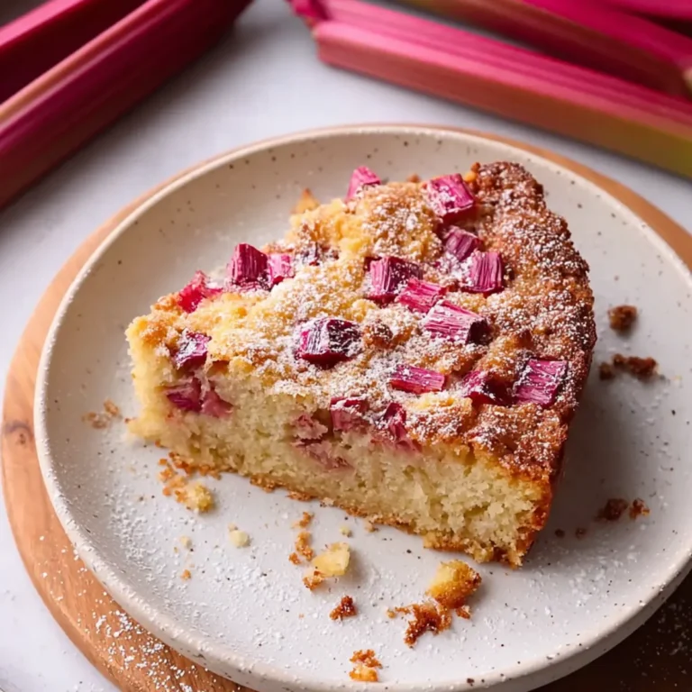 Rhabarberkuchen