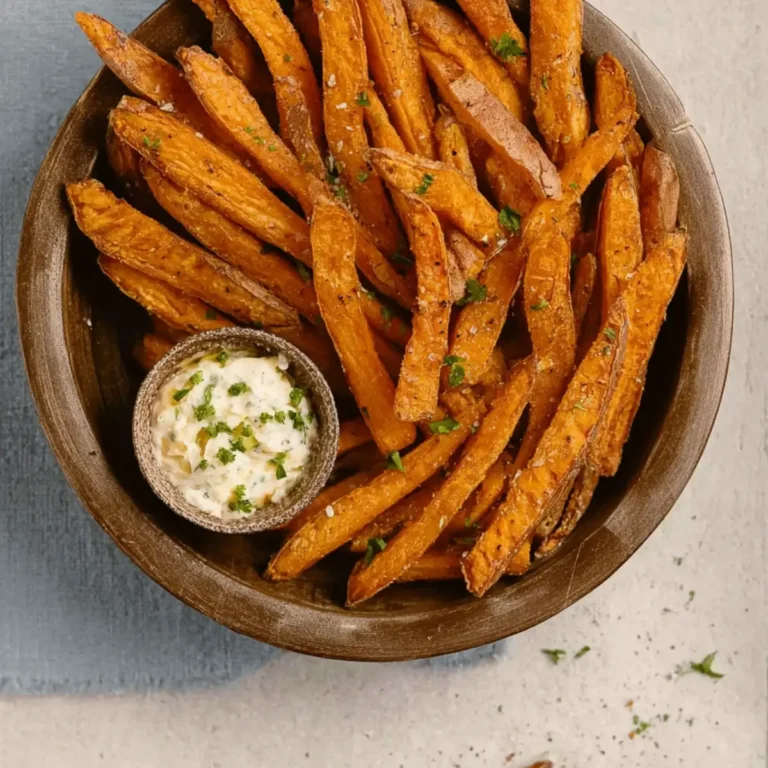 Süßkartoffel Pommes