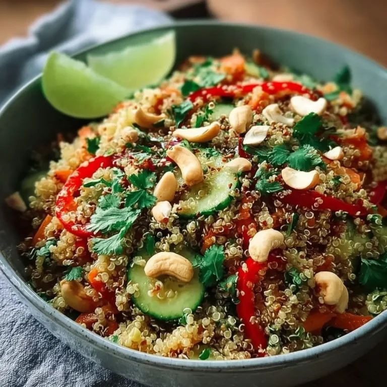 Thai Quinoa Crunch Salat