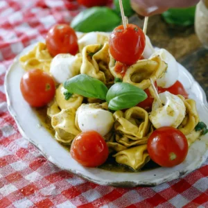 Tortellini Spiesse Tomate Mozzarella