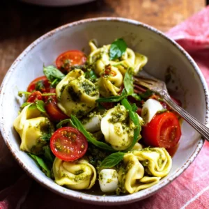 Tortellinisalat mit Pesto