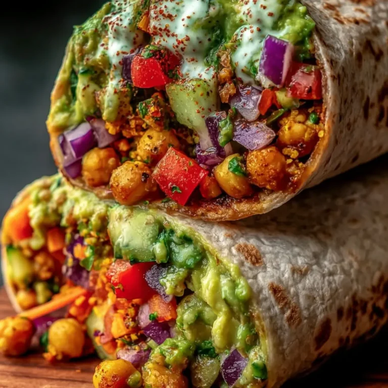 Vegane Gemüse Wraps