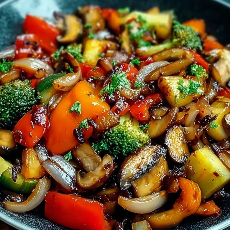 Vegetarische Gemüsepfanne
