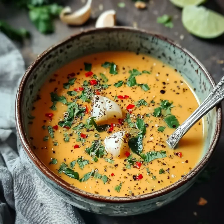 mexikanische Knoblauchsuppe