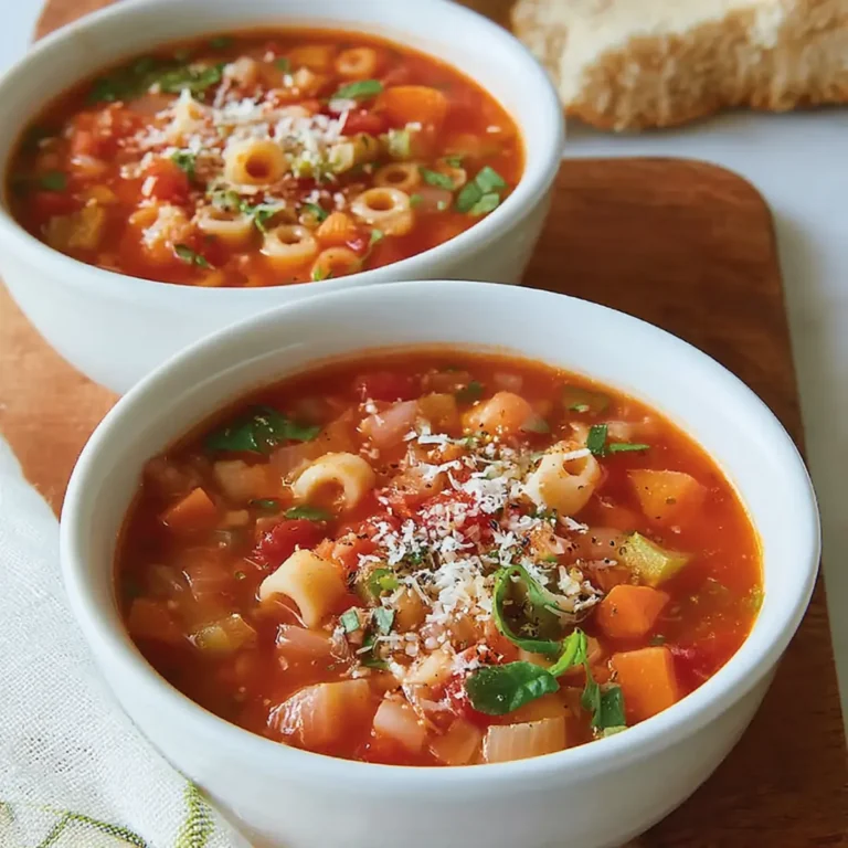 Herzhafte minestrone