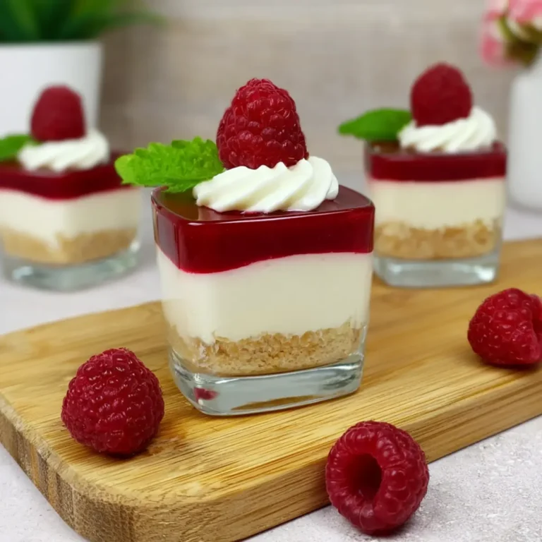 Himbeer Cheesecake im Glas