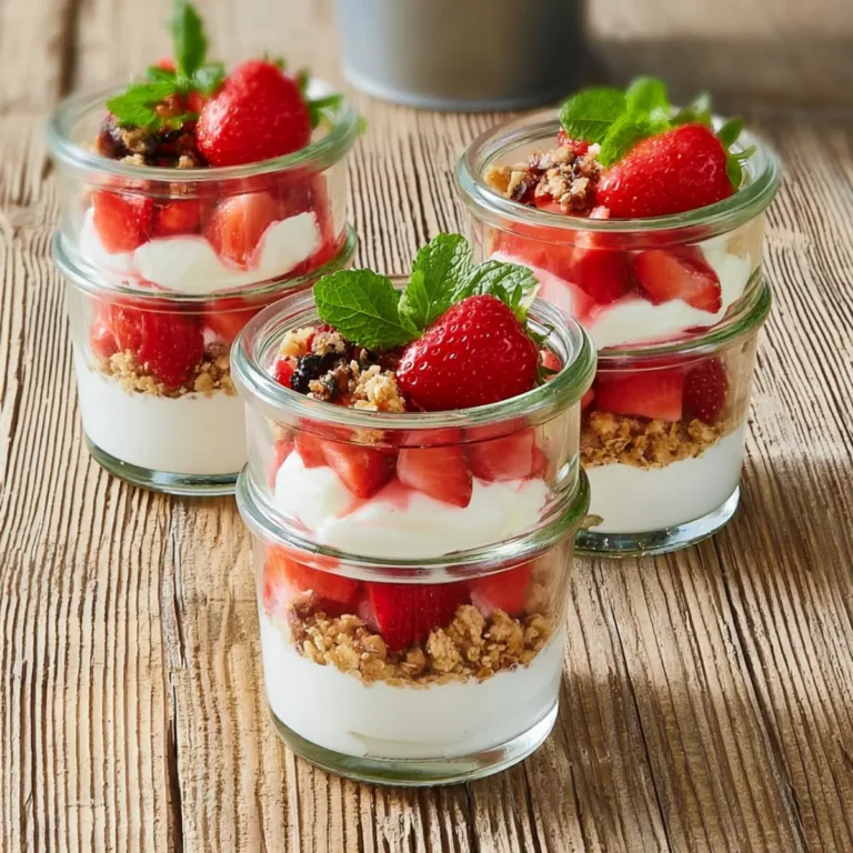 Mascarpone Erdbeer Dessert