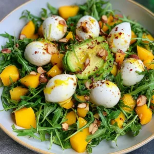 Rucola Mango Salat