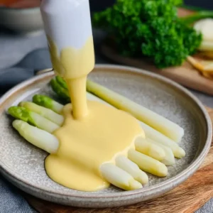 Sauce Hollandaise mit dem Pürierstab