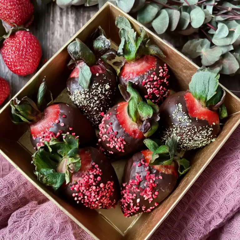 Schoko Erdbeeren