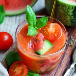 Wassermelonen Gazpacho