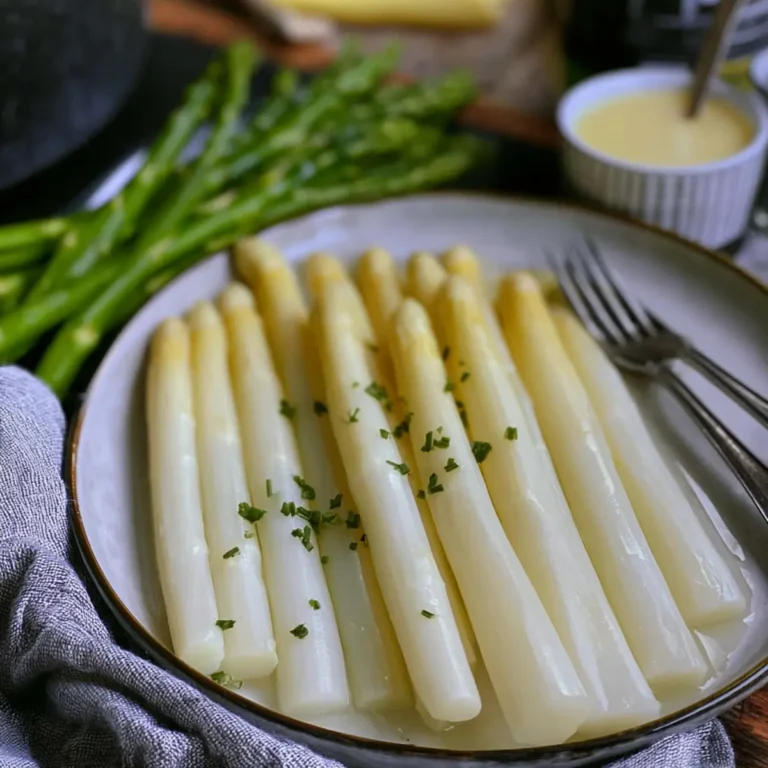 Weißer Spargel kochen