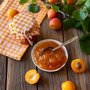 Aprikosenmarmelade mit Vanille