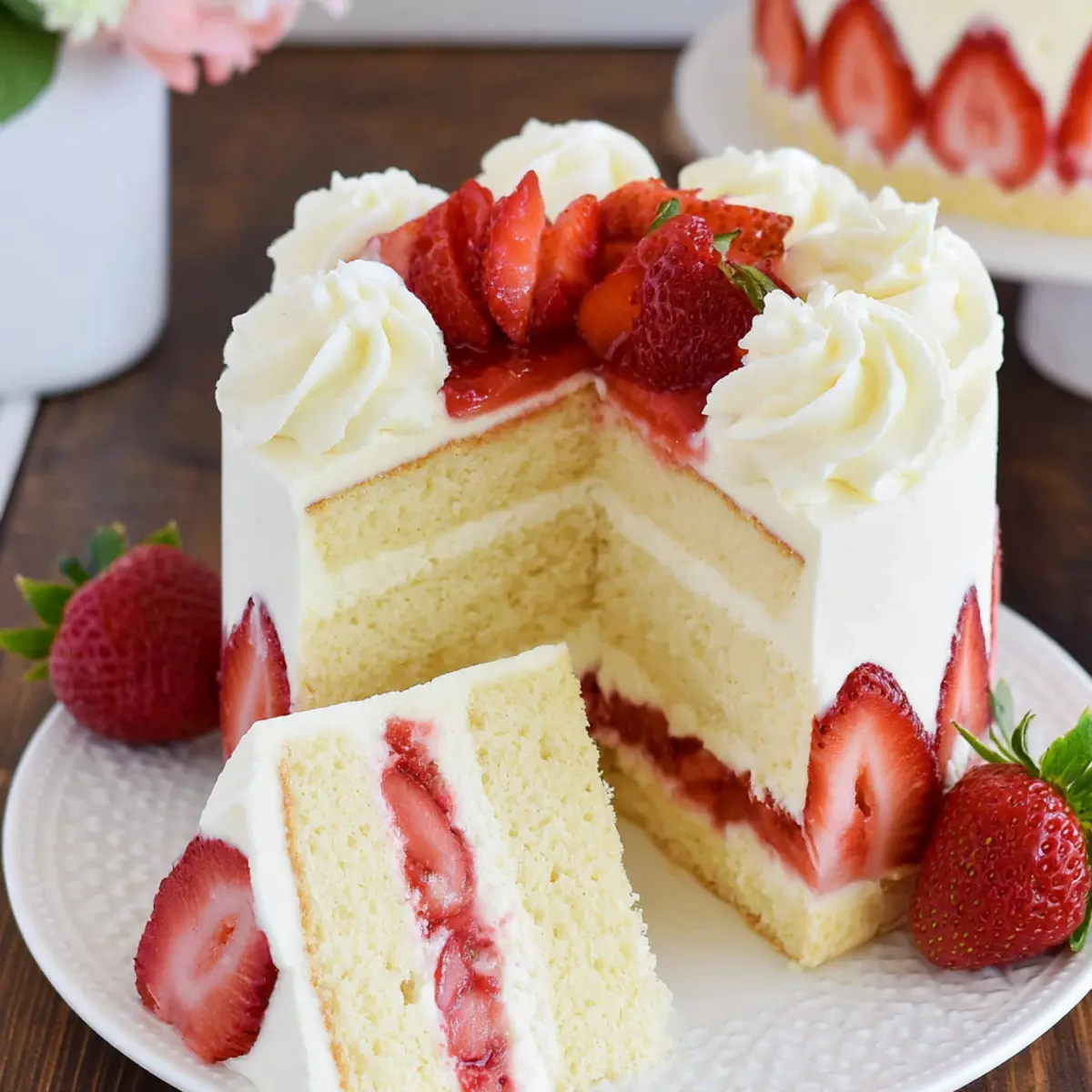 Erdbeer Mascarpone Kuchen