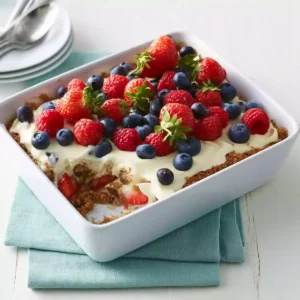 Tiramisu mit Sommerbeeren