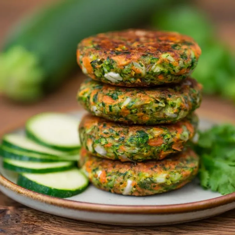 Vegane Zucchini Puffer