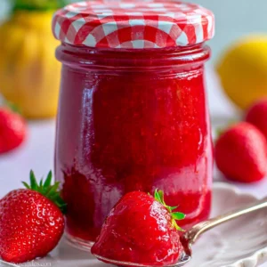 3 Zutaten Erdbeermarmelade ohne Pektin