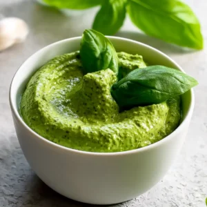 Basilikum-Pesto-Aioli