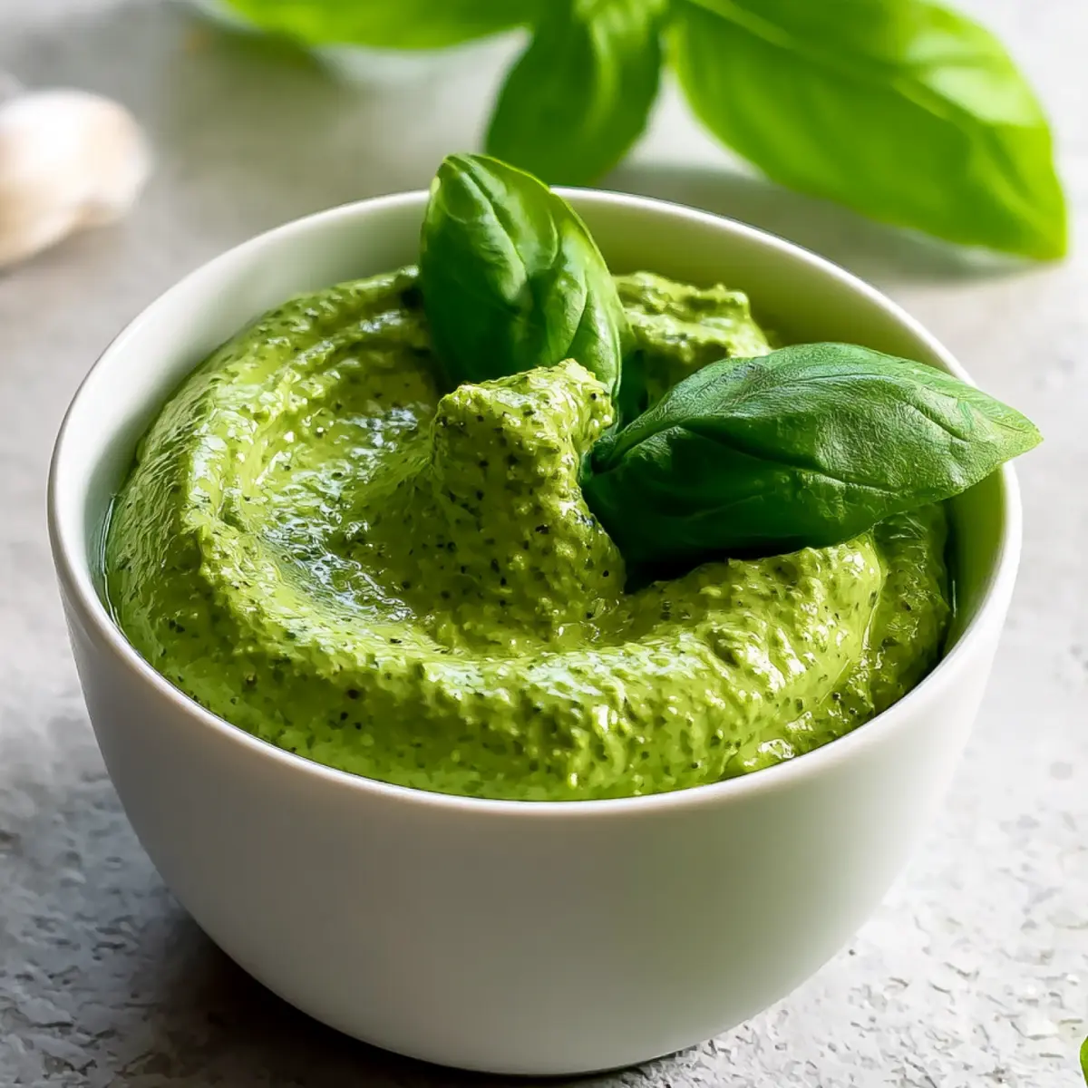 Basilikum-Pesto-Aioli