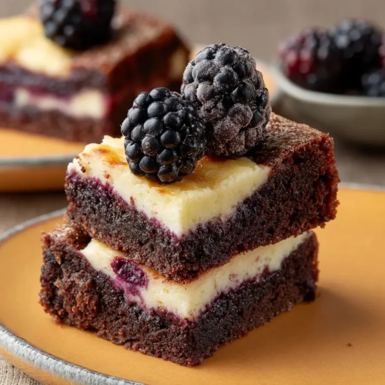 Brombeer Käsekuchen Brownies